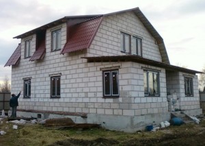 Дома из пеноблоков